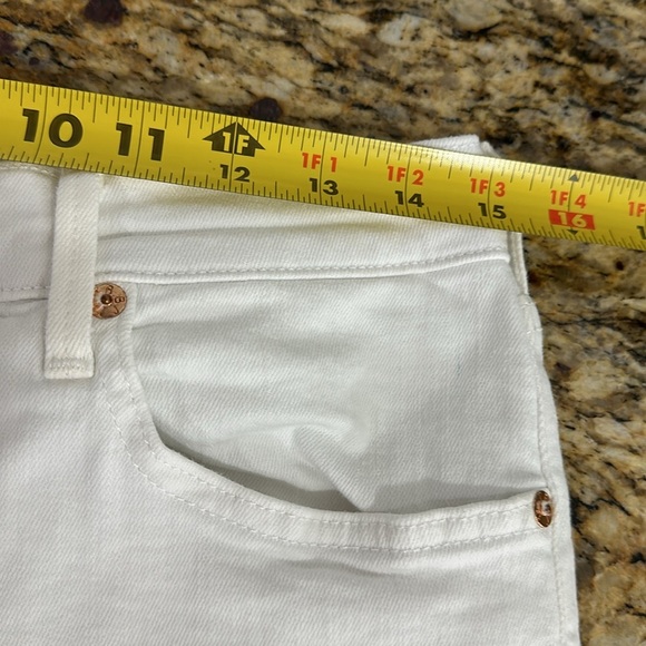 True Religion Halle High Rise Super Skinny White Jeans Size 32 - Picture 7 of 9